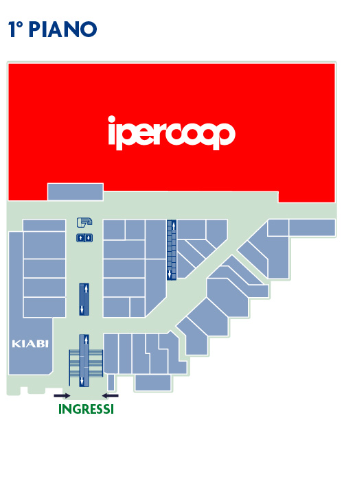 Centro Commerciale Euro Torri |  IPERCOOP Reggio Emilia | dove siamo dentro al centro
