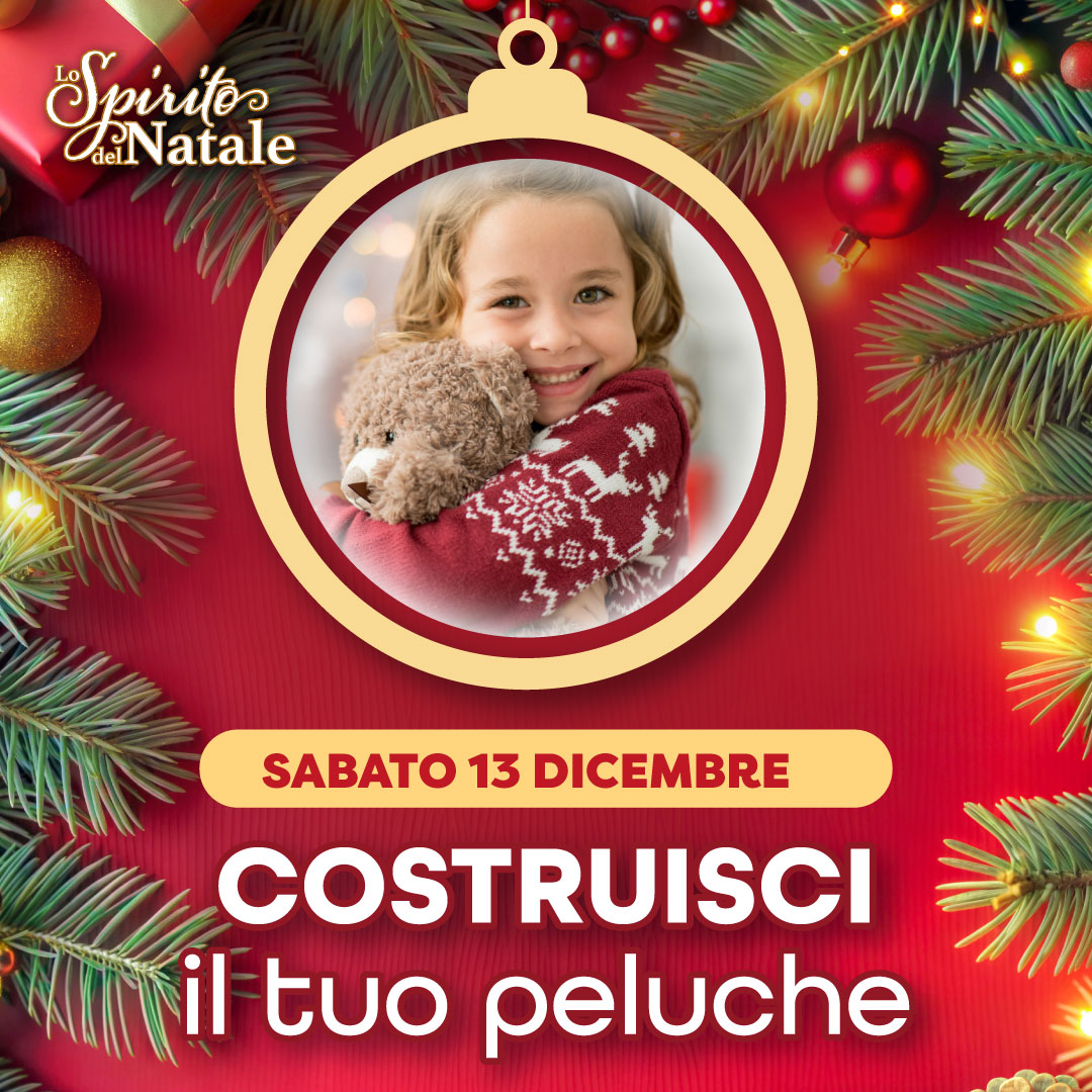 Centro Commerciale Euro Torri | COSTRUISCI IL TUO PELUCHE