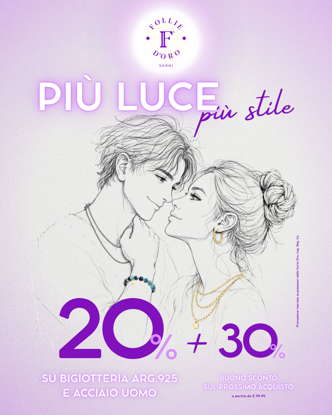 Centro Commerciale Euro Torri | Promozione Argento per lei, acciaio deciso per lui.