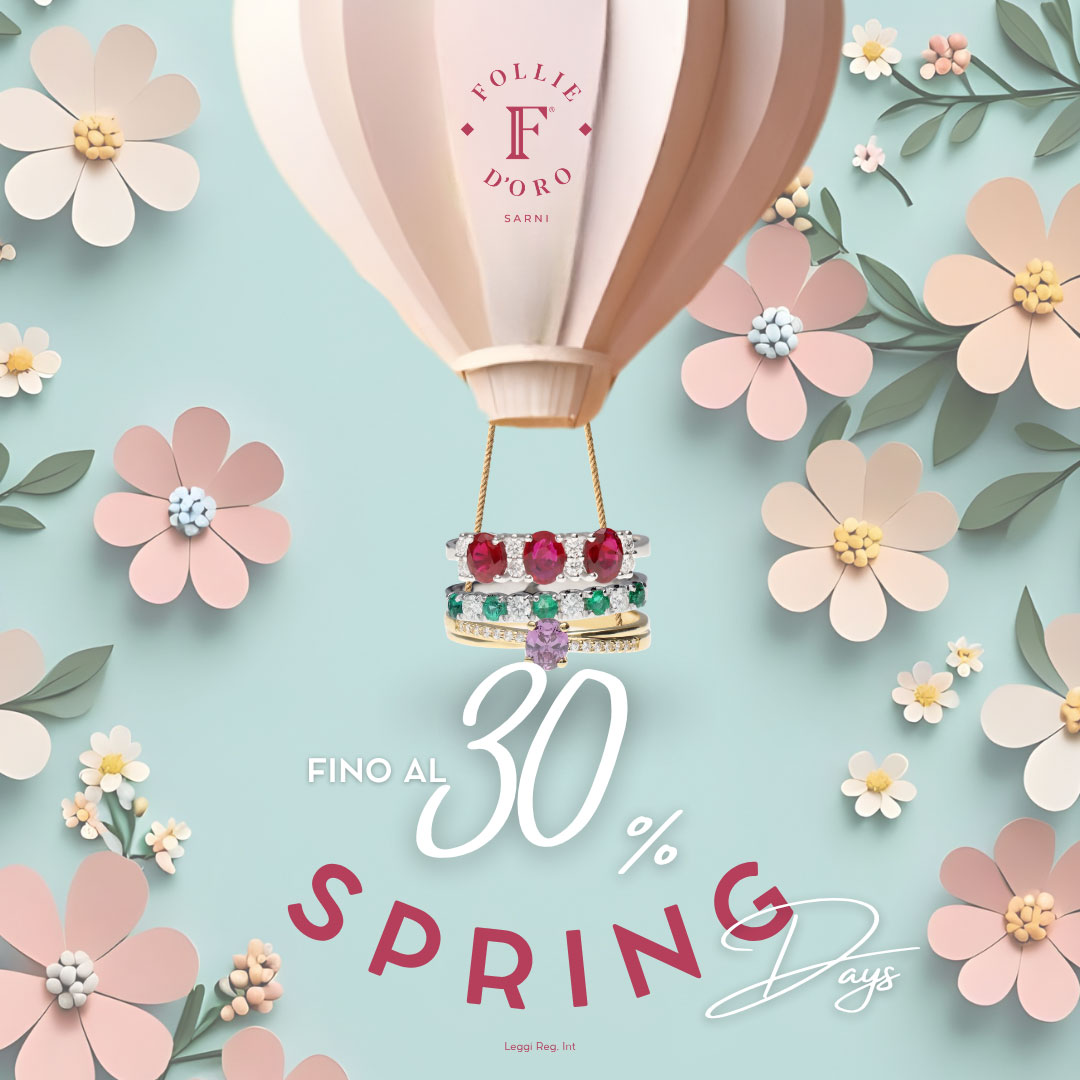 Centro Commerciale Euro Torri | Promozione: Voglia di novità?<br>La risposta è negli Spring Days di Follie d’Oro!