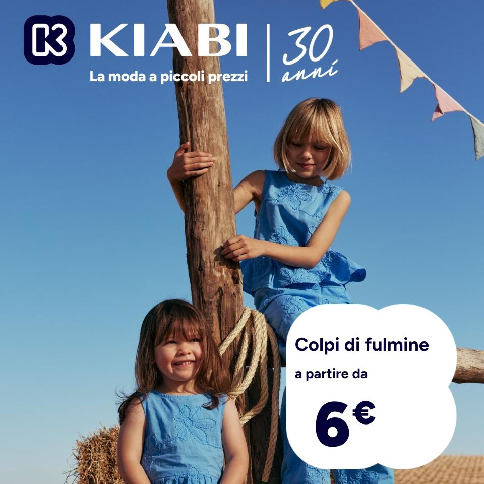 Centro Commerciale Euro Torri | Promozione Da KIABI sono tornati i colpi di fulmine